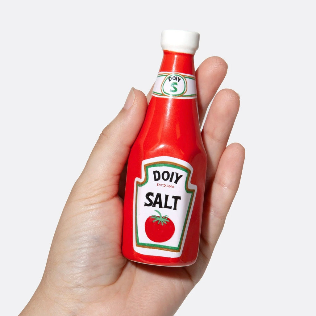 DOIY Salz- & Pfefferstreuer „Corner Shop Ketchup & Mustard“ | DOIY | Lustige Salzstreuer