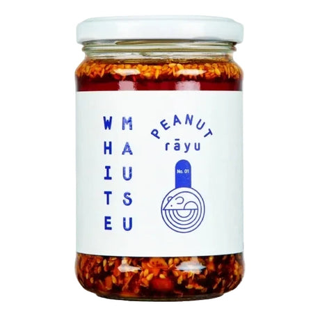 White Mausu Sauce „Erdnuss Rayu“ | Nussig & scharf | White Mausu