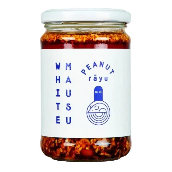 White Mausu Sauce „Erdnuss Rayu“ | Nussig & scharf | White Mausu