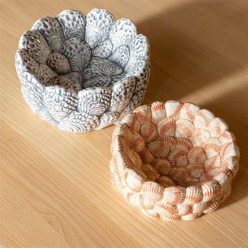 &Klevering Schale „Auster“ | Cooles Design für Snacks & Deko | &Klevering