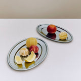 HAY Schale „Essential Steel Oval Dish Medium“ | Edelstahl | HAY