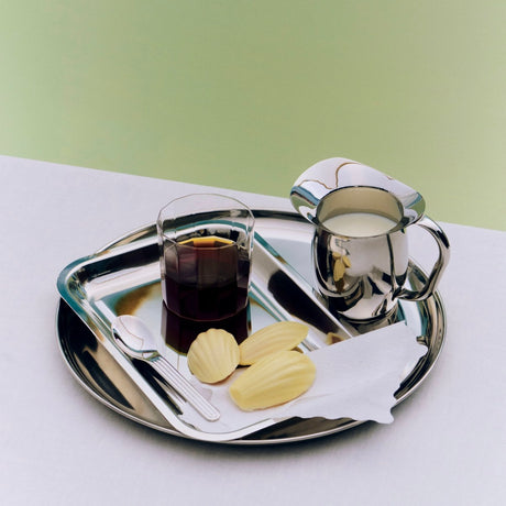 HAY Schale „Essential Steel Round Dish Medium“ | Zeitlos | HAY
