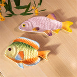 &Klevering Schale &Klevering “Fisch Snapper” | 31,5x13 cm | Lebendige Farben