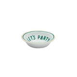 Bitossi Home Schale “Let’s Party” Grün 16 cm | Feierlaune aus Keramik | Bitossi Home
