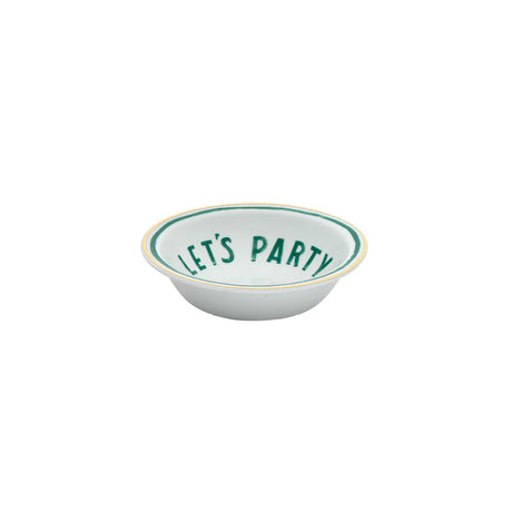 Bitossi Home Schale “Let’s Party” Grün 16 cm | Feierlaune aus Keramik | Bitossi Home