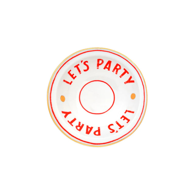 Bitossi Home Schale “Let’s Party” Rot 21 cm | Party-Statement | Bitossi Home