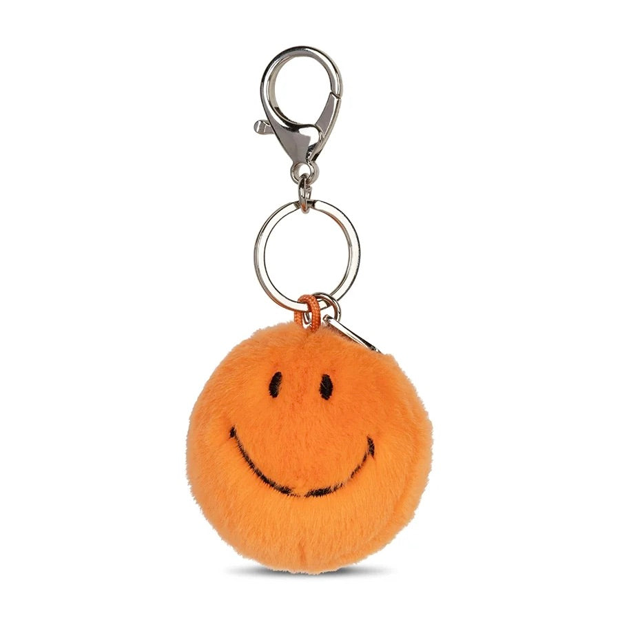 Bon Ton Toys Schlüsselanhänger “Smiley” Orange | Kuscheliger Anhänger | Bon Ton Toys