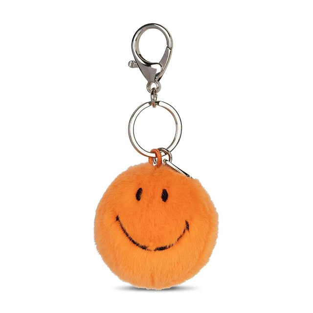 Bon Ton Toys Schlüsselanhänger “Smiley” Orange | Kuscheliger Anhänger | Bon Ton Toys