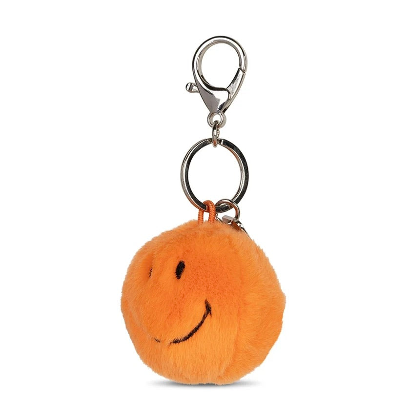 Bon Ton Toys Schlüsselanhänger “Smiley” Orange | Kuscheliger Anhänger | Bon Ton Toys