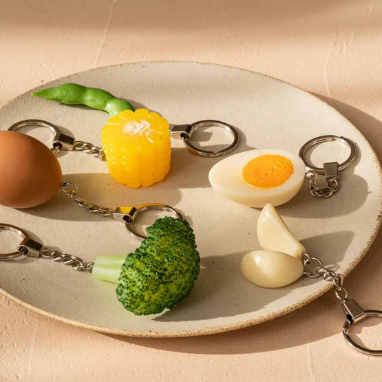 yumazing Schlüsselanhänger “Hartgekochtes Ei” | Für Frühstücksfans | yumazing