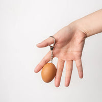 yumazing Schlüsselanhänger “Hartgekochtes Ei” | Für Frühstücksfans | yumazing