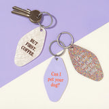 Ohh Deer Schlüsselanhänger “Motel Coffee” | Retro Key Tag | Ohh Deer
