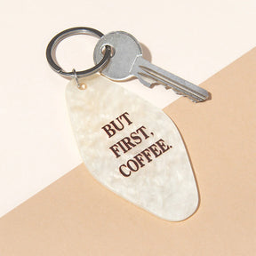 Ohh Deer Schlüsselanhänger “Motel Coffee” | Retro Key Tag | Ohh Deer