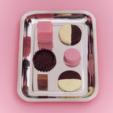 HAY Servierplatte „Essential Steel Rectangular Tray Small“ | Edelstahl | HAY
