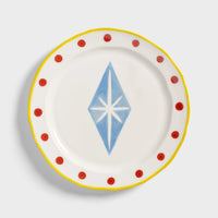 &Klevering Servierteller „Festivo Rhombic 30,5 cm“ | Geometrisch & groß | &Klevering