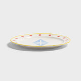&Klevering Servierteller „Festivo Rhombic 30,5 cm“ | Geometrisch & groß | &Klevering