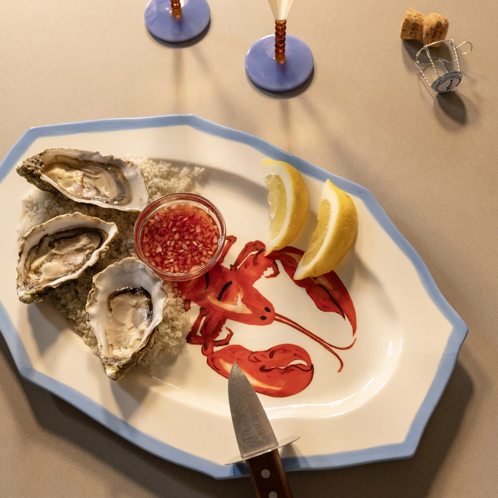 &Klevering Servierteller „Sirène Lobster“ | Maritim & markant | &Klevering