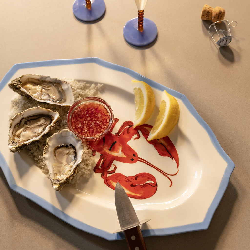 &Klevering Servierteller „Sirène Lobster“ | Maritim & markant | &Klevering