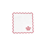 Bitossi Home Servietten “The Aperitivo Club” Rot 2 Stk. | Stilvolles 2er-Set | Bitossi Home