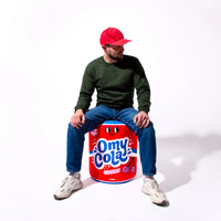 OMY Kissen OMY "OMY Cola" | Pop-Art Style | Kultig & Komfortabel