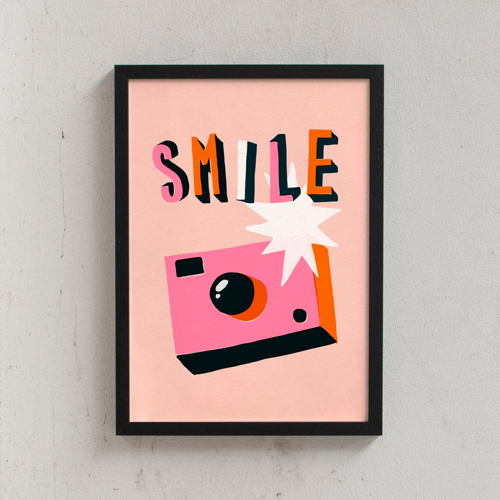 Edition Schee Smile (Din A3) | Fine Art Print von Edition SCHEE schwarz