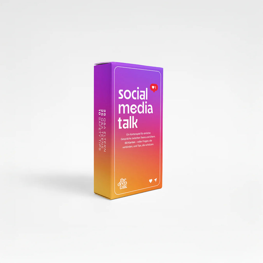The Deep Talk Kartenset “Social Media Talk” | Gespräche abseits vom Feed | The Deep Talk