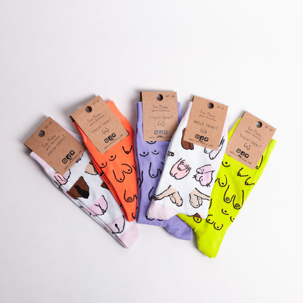 SCHEE 3er Set Socken von Eat Mielies in Größe 37-41