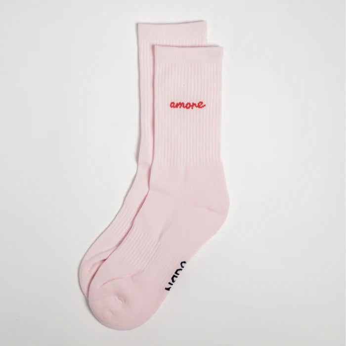 NO BAD DAYS CLUB Socken NO BAD DAYS CLUB “Amore NBDC” | Baumwolle | Italienische Romantik