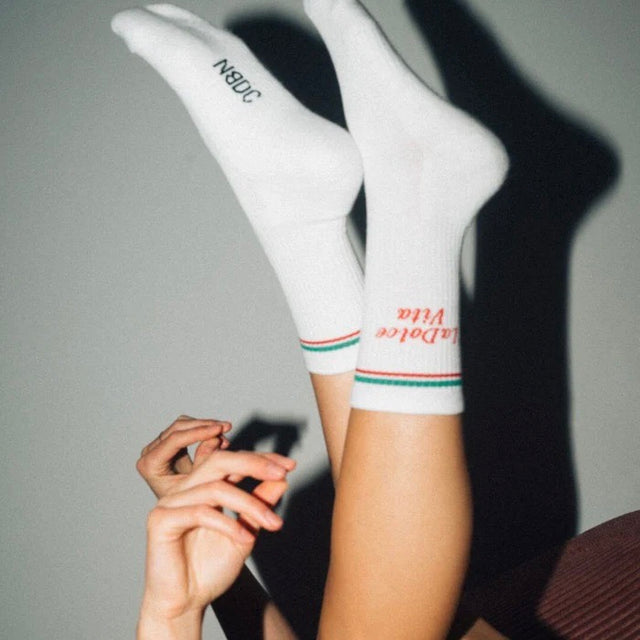 NO BAD DAYS CLUB Socken NO BAD DAYS CLUB “La Dolce Vita” | Baumwolle | Lebensfreude Pur