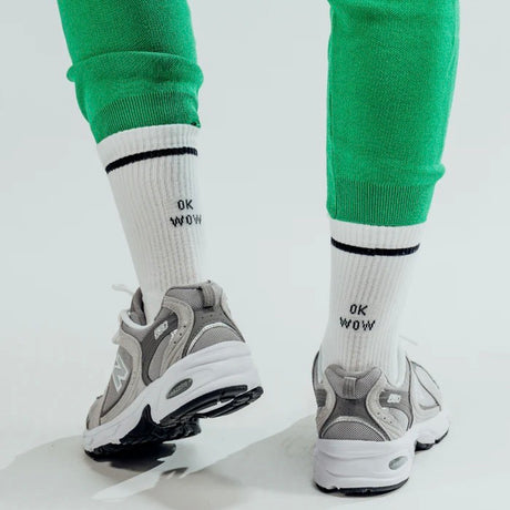 NO BAD DAYS CLUB Socken NO BAD DAYS CLUB “Ok Wow” | Baumwolle | Überraschend & Mutig