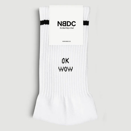 NO BAD DAYS CLUB Socken NO BAD DAYS CLUB “Ok Wow” | Baumwolle | Überraschend & Mutig