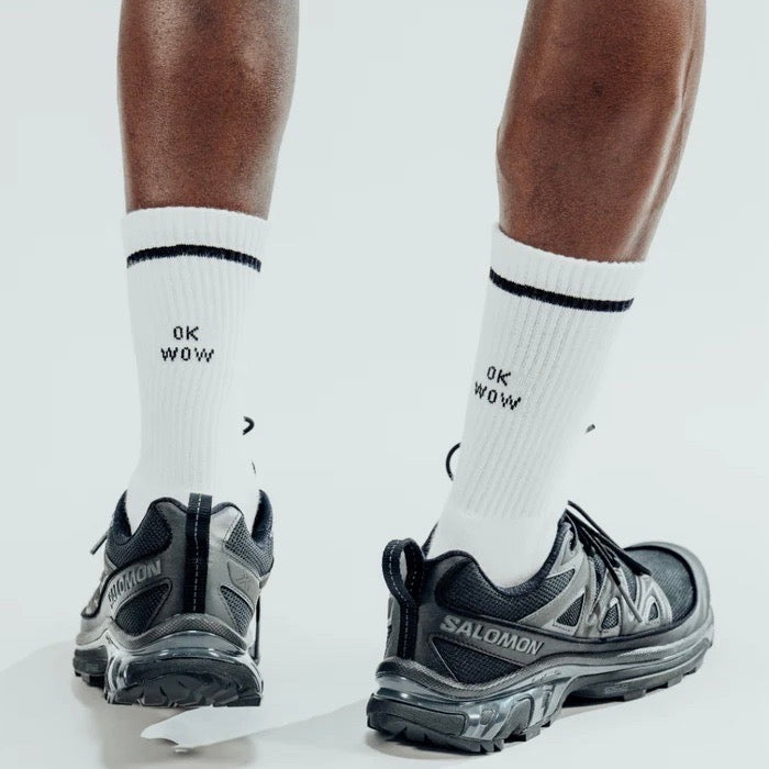 NO BAD DAYS CLUB Socken NO BAD DAYS CLUB “Ok Wow” | Baumwolle | Überraschend & Mutig