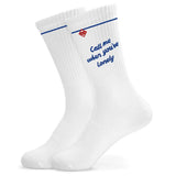 Socken “Call Me” | Statement Socken | J.Clay