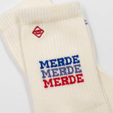 Socken “Merde Merde” | Statement Socken | J.Clay