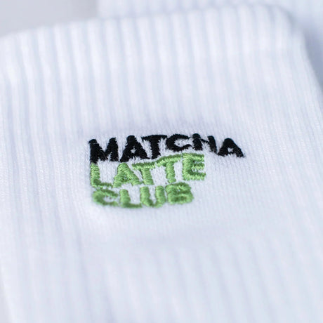 Fashion Drinks Bio-Baumwollsocken “Matcha Latte Club” | Matcha Statement | Fashion Drinks