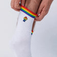 Fashion Drinks Bio-Baumwollsocken “Pride Fist” | Pride Statement | Fashion Drinks