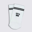 NO BAD DAYS CLUB Socken NBDC "Tutto Bene" | Weiß, Baumwoll-Mix, Komfort