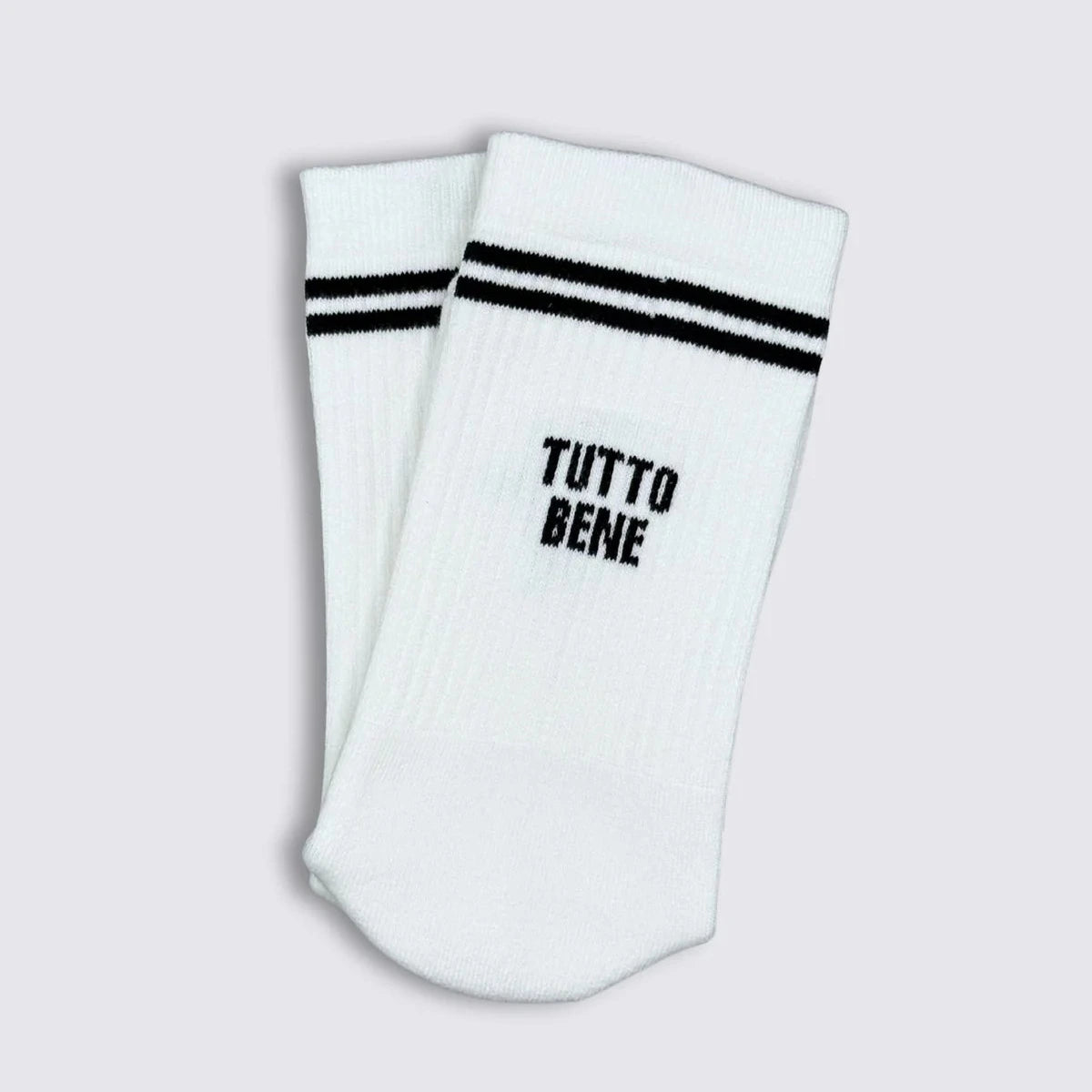 NO BAD DAYS CLUB Socken NBDC "Tutto Bene" | Weiß, Baumwoll-Mix, Komfort