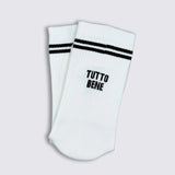 NO BAD DAYS CLUB Socken NBDC "Tutto Bene" | Weiß, Baumwoll-Mix, Komfort