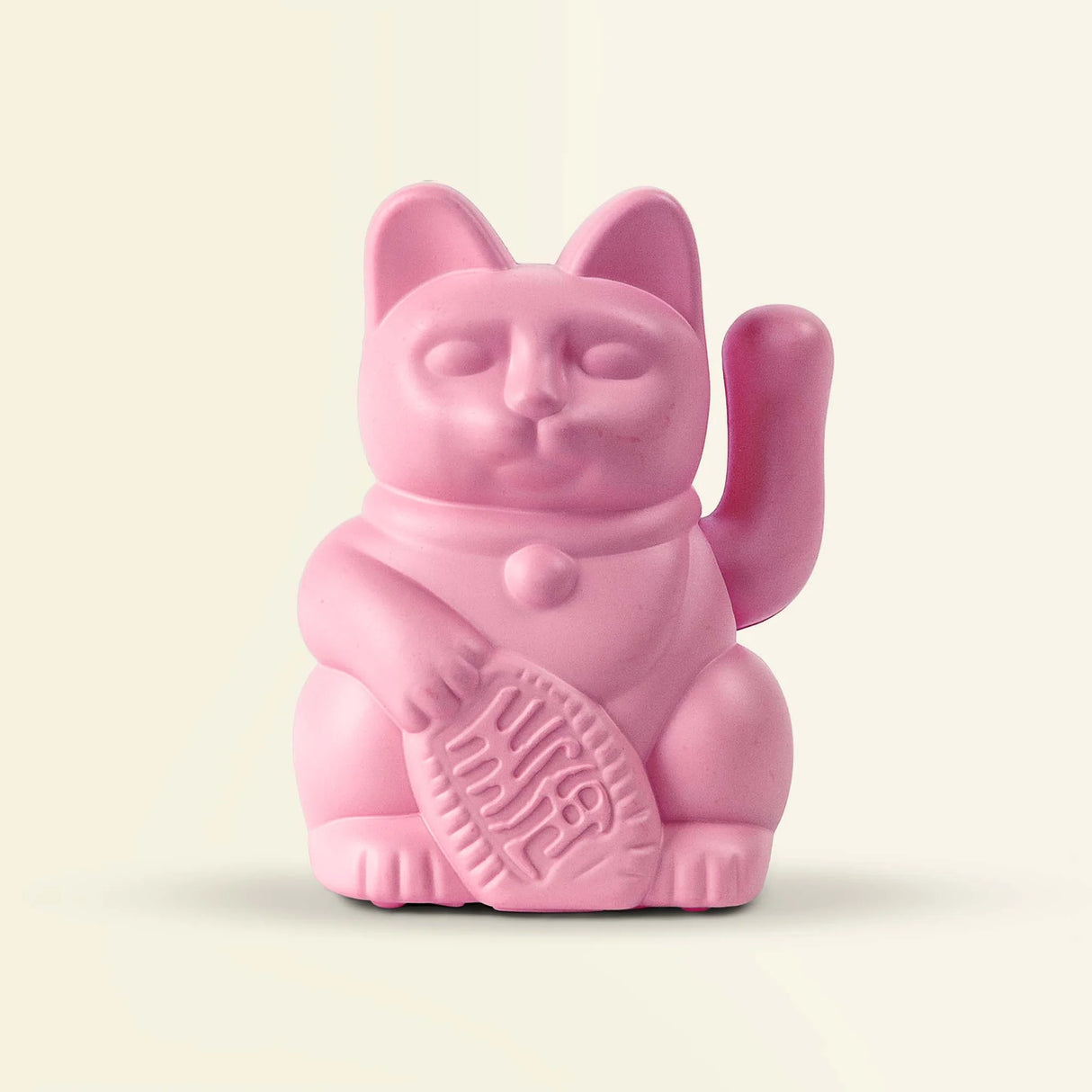 Donkey Products Solar-Winkekatze „Lucky Cat Solar Hot Pink“ | Kultfigur | Donkey Products