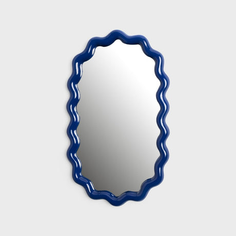 &Klevering Spiegel „Zigzag Blue“ | Knallig und grafisch | &Klevering