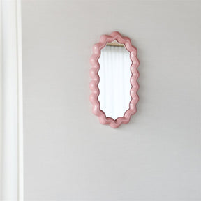 &Klevering Spiegel „Zigzag Blush“ | Knallig und grafisch | &Klevering