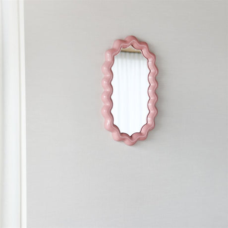&Klevering Spiegel „Zigzag Blush“ | Knallig und grafisch | &Klevering