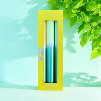 pinkstories Stabkerzen Pinkstories "Dip Dye Neon Citrus Bloom" | 3 Stk., bunt