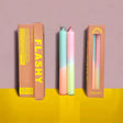 pinkstories Stabkerzen Pinkstories "Rainbow Studio Flashy" | 2 Stk., Handgemacht