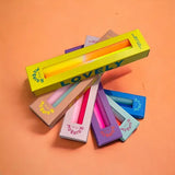 pinkstories Stabkerzen Pinkstories "Rainbow Studio Flashy" | 2 Stk., Handgemacht