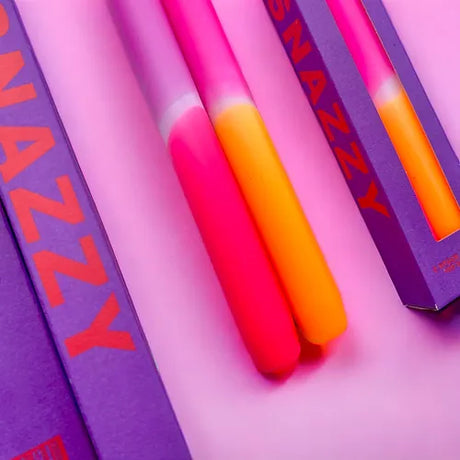 pinkstories Stabkerzen Pinkstories "Rainbow Studio Snazzy" | 2 Stk., Handgemacht