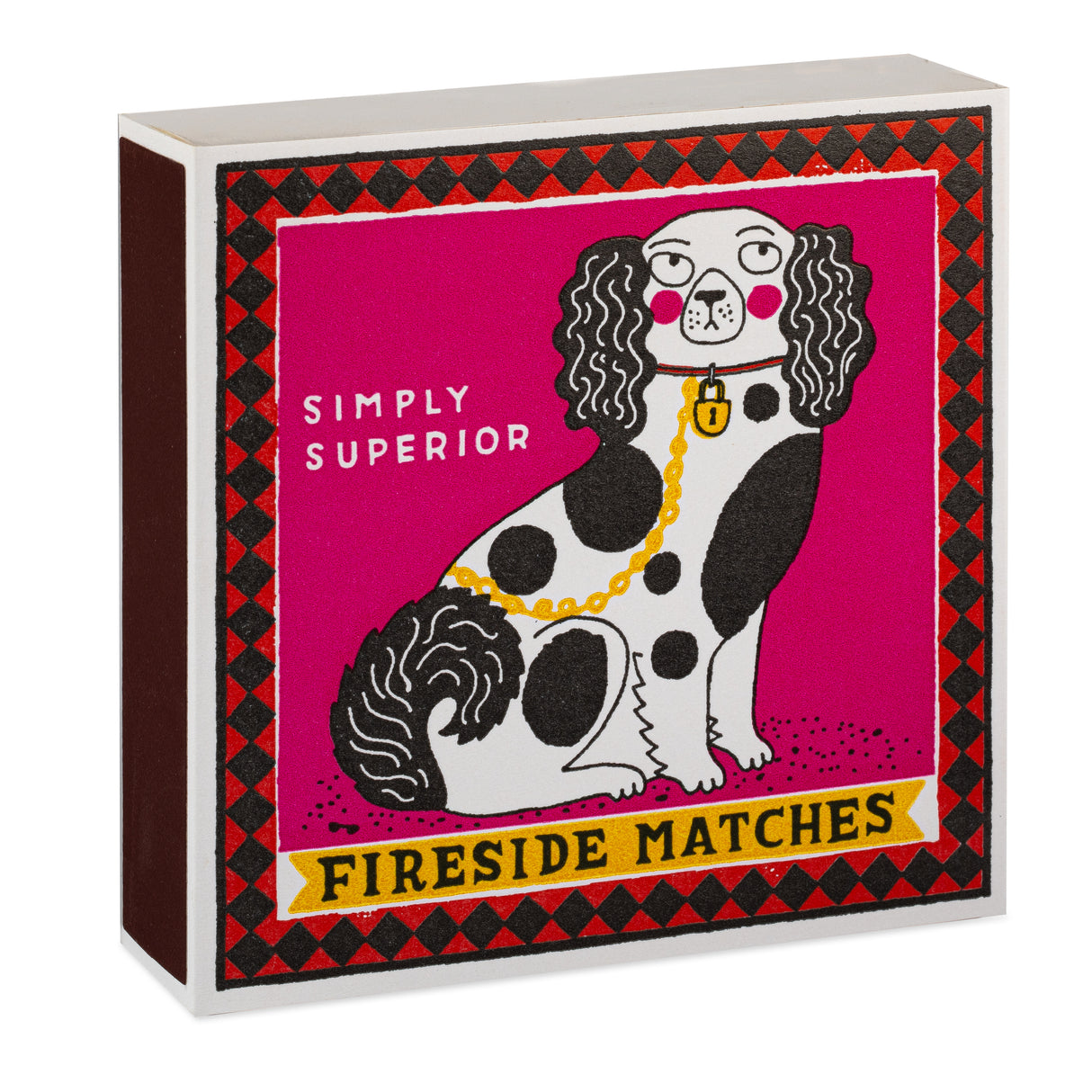 Archivist Lange Streichhölzer „Staffordshire Figures“ von Archivist | 100 Stück in Square Matchbox
