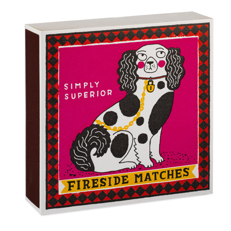 Archivist Lange Streichhölzer „Staffordshire Figures“ von Archivist | 100 Stück in Square Matchbox