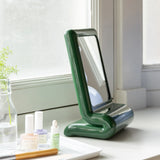 &Klevering Standspiegel „Vanity Whip Green“ | Schwungvoll & stylisch | &Klevering
